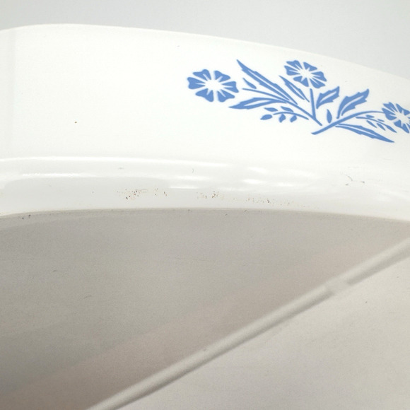 Corningware Blue Cornflower P-10-B Casserole Dish 10" USA Vintage - Picture 8 of 12